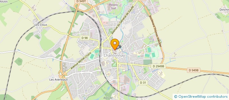 localisation de l'entreprise MONSIEUR YANNICK CHARRIER  LA REORTHE