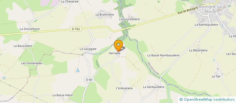 localisation de l'entreprise MONSIEUR YANNICK CHARRUAU  BOUSSAY