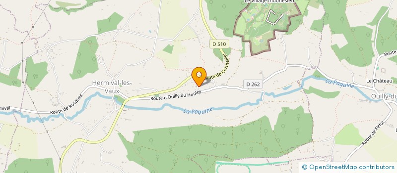 localisation de l'entreprise MONSIEUR YANNICK CHENEL à HERMIVAL-LES-VAUX