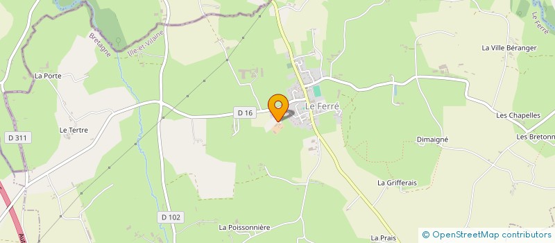 localisation de l'entreprise MONSIEUR YANNICK CHEREL à LE FERRE