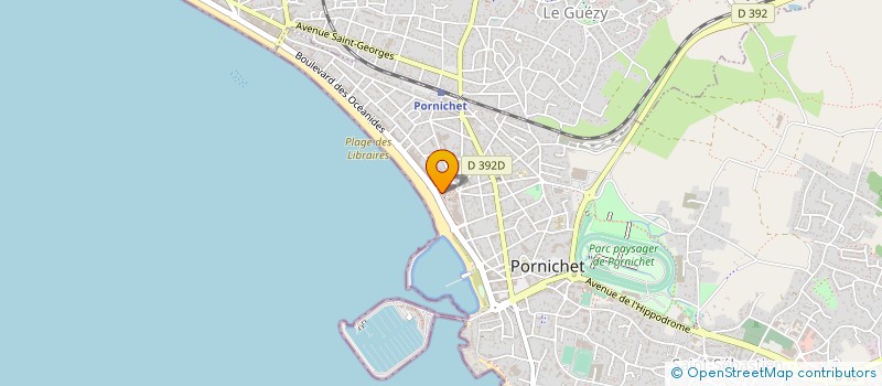 localisation de l'entreprise MONSIEUR YANNICK CHIEWOU  PORNICHET