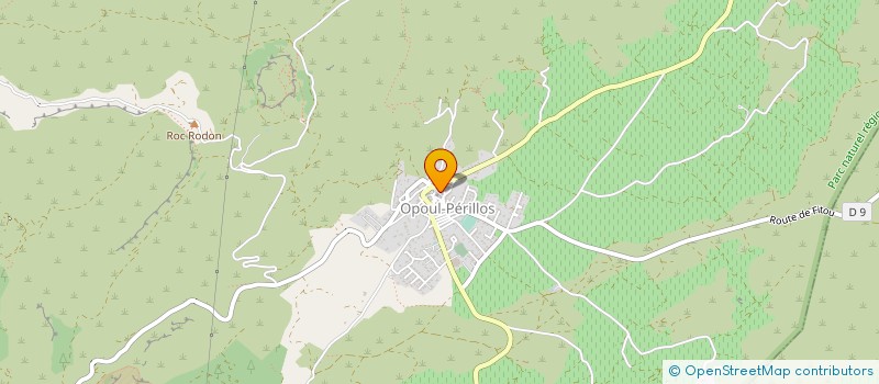 localisation de l'entreprise MONSIEUR YANNICK CONILLEAU  OPOUL-PERILLOS