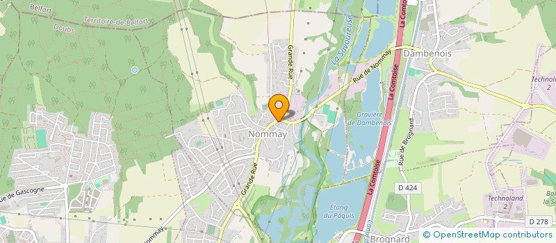 localisation de l'entreprise MONSIEUR YANNICK CONRAD  NOMMAY