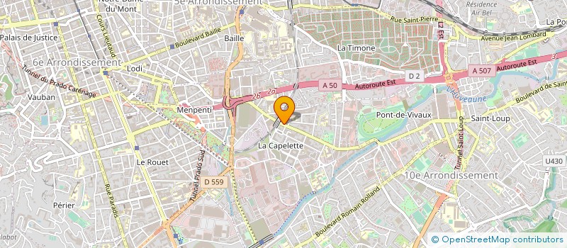 localisation de l'entreprise MONSIEUR YANNICK CONSTANTY  MARSEILLE