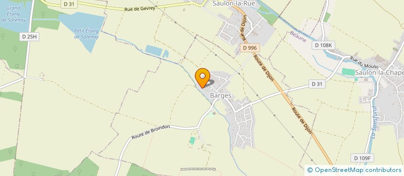 localisation de l'entreprise MONSIEUR YANNICK CONTOUR  BARGES