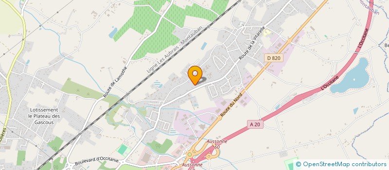 localisation de l'entreprise MONSIEUR YANNICK CORLOUER à MONTAUBAN