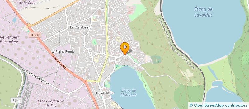 localisation de l'entreprise MONSIEUR YANNICK COSQUERIC  FOS-SUR-MER