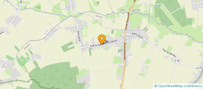 localisation de l'entreprise MONSIEUR YANNICK COURTECUISSE  SIN-LE-NOBLE