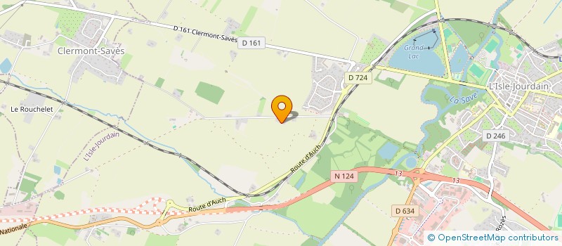 localisation de l'entreprise MONSIEUR YANNICK COUSTEAUX  L ISLE JOURDAIN