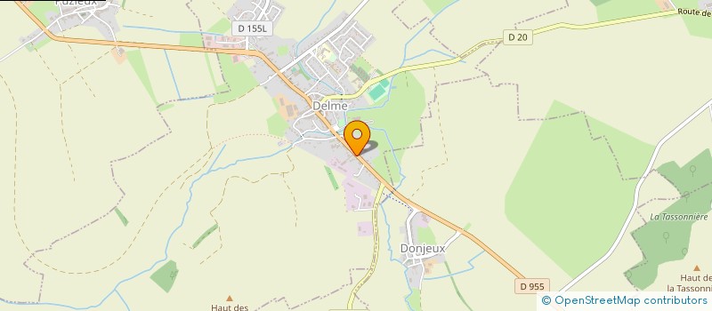 localisation de l'entreprise MONSIEUR YANNICK COUSTELLIE  DELME