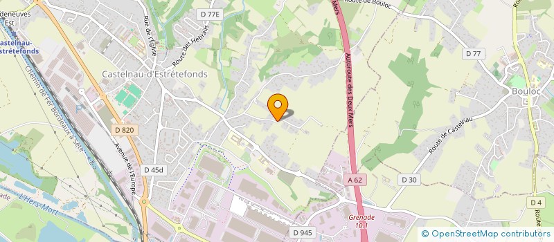 localisation de l'entreprise MONSIEUR YANNICK COUTINHO à CASTELNAU-D'ESTRETEFONDS