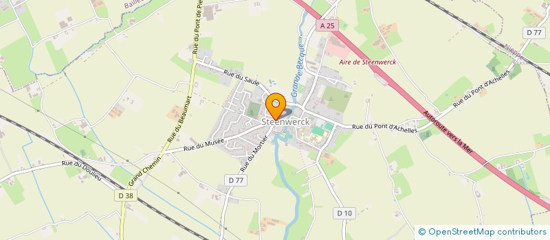 localisation de l'entreprise MONSIEUR YANNICK CRETON à STEENWERCK