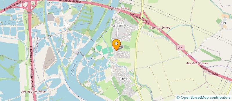 localisation de l'entreprise MONSIEUR YANNICK CUNY  ARGANCY