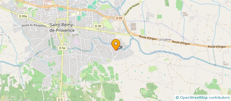 localisation de l'entreprise MONSIEUR YANNICK CURTHELEY  SAINT-REMY-DE-PROVENCE