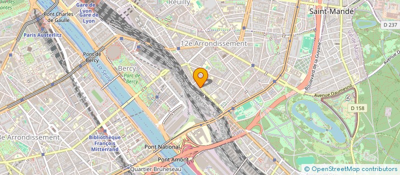 localisation de l'entreprise MONSIEUR YANNICK DANGIN LECONTE  PARIS