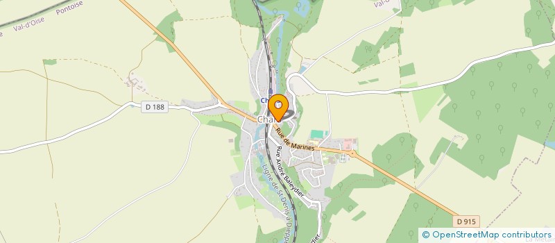 localisation de l'entreprise MONSIEUR YANNICK DAPE  CHARS