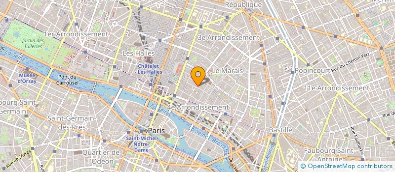 localisation de l'entreprise MONSIEUR YANNICK DAUGU  PARIS