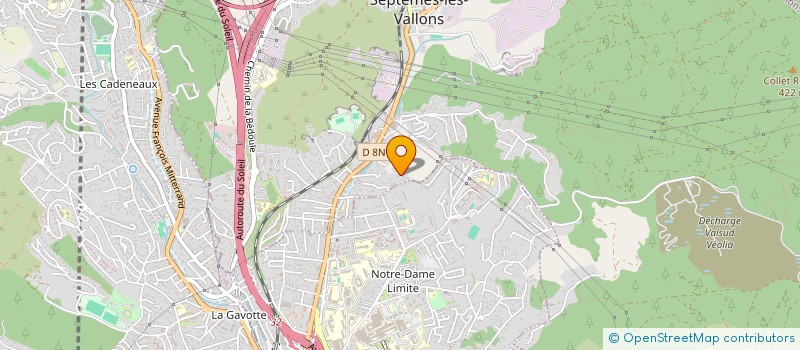 localisation de l'entreprise MONSIEUR YANNICK DE MARIA à SEPTEMES-LES-VALLONS