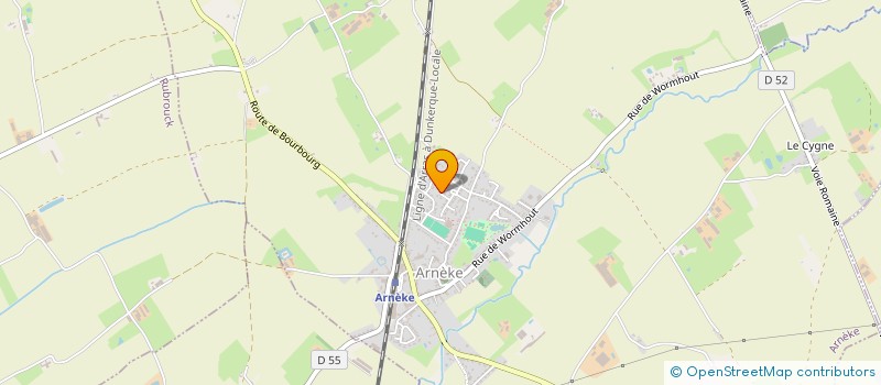 localisation de l'entreprise MONSIEUR YANNICK DECODTS  ARNEKE