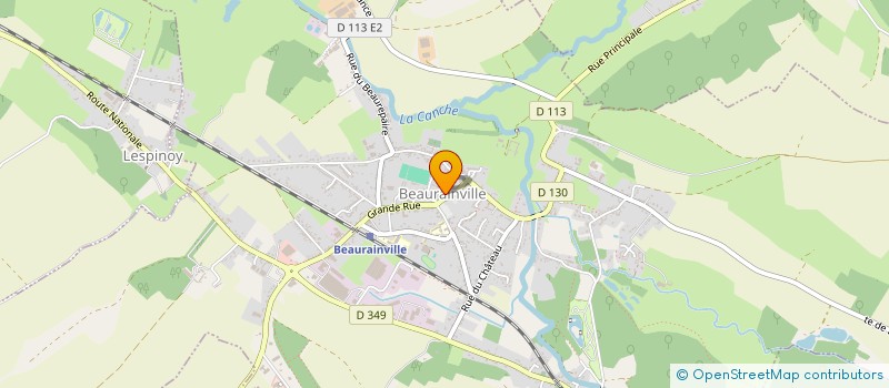 localisation de l'entreprise MONSIEUR YANNICK DELANOE  SAINT-DENUX