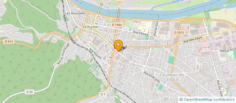 localisation de l'entreprise MONSIEUR YANNICK DELOUMEAUX  ELBEUF