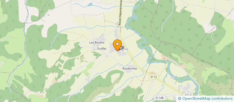 localisation de l'entreprise MONSIEUR YANNICK DELPECH à ARVIGNA