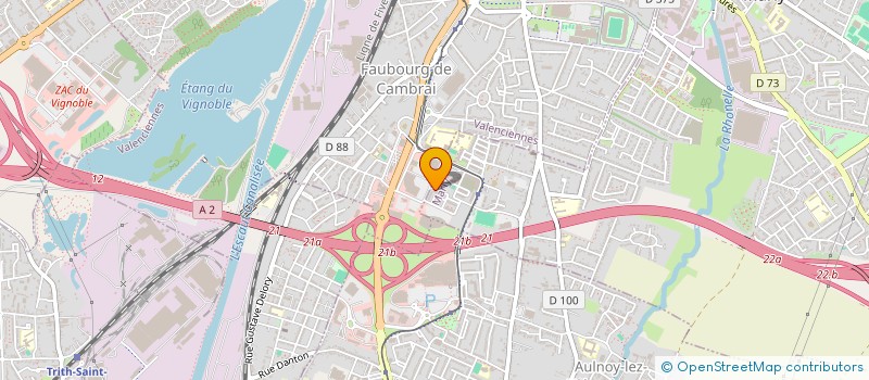 localisation de l'entreprise MONSIEUR YANNICK DENOYELLE  MARLY