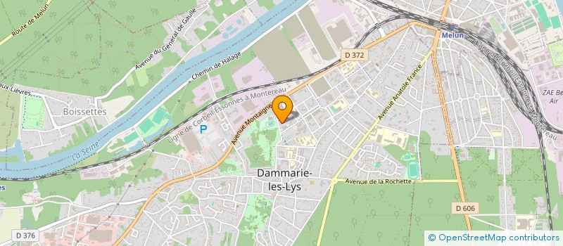 localisation de l'entreprise MONSIEUR YANNICK DESPLANTES à DAMMARIE-LES-LYS