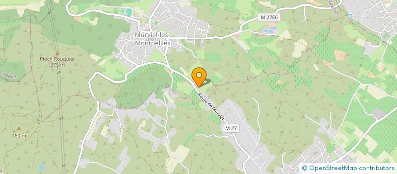 localisation de l'entreprise MONSIEUR YANNICK DEVESTEL  MURVIEL-LES-MONTPELLIER