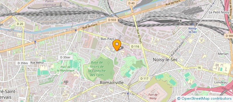 localisation de l'entreprise MONSIEUR YANNICK DIANTIA BONAZOLO à ROMAINVILLE