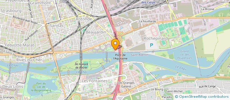 localisation de l'entreprise MONSIEUR YANNICK DJIDJOU TEGUIA  TOURS