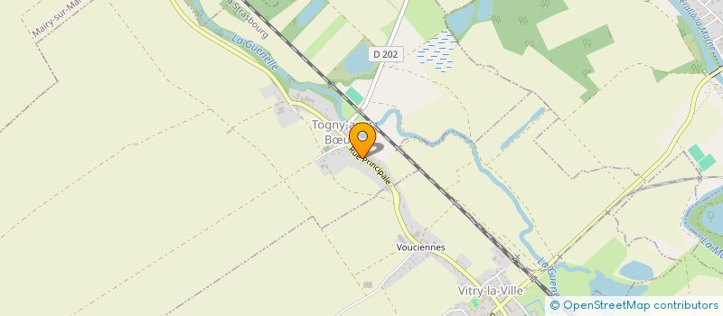 localisation de l'entreprise MONSIEUR YANNICK DORMONT  TOGNY-AUX-BUFS