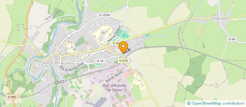 localisation de l'entreprise MONSIEUR YANNICK DOROTTE à SEMUR-EN-AUXOIS