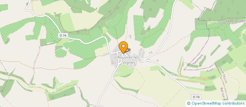 localisation de l'entreprise MONSIEUR YANNICK DOSNE à ROUVRES-LES-VIGNES