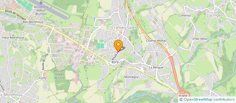 localisation de l'entreprise MONSIEUR YANNICK DRAI à CRANVES-SALES