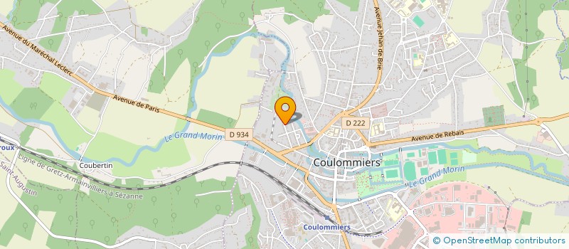 localisation de l'entreprise MONSIEUR YANNICK DRUART à COULOMMIERS
