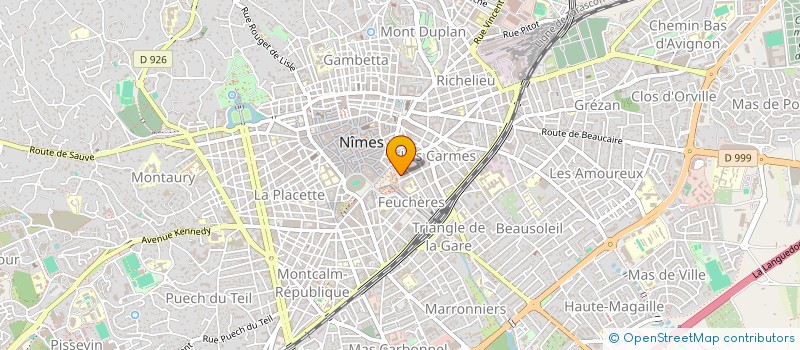 localisation de l'entreprise MONSIEUR YANNICK DUPRE à NIMES