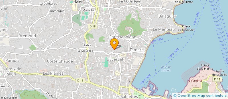 localisation de l'entreprise MONSIEUR YANNICK DUPREZ à LA SEYNE-SUR-MER