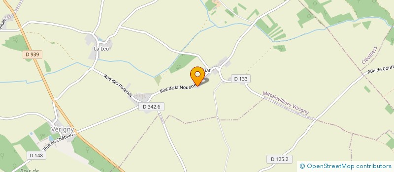 localisation de l'entreprise MONSIEUR YANNICK DURAND à MITTAINVILLIERS-VERIGNY
