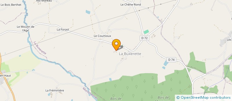 localisation de l'entreprise MONSIEUR YANNICK DURANT à LA BUXERETTE