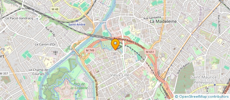 localisation de l'entreprise MONSIEUR YANNICK DURIEZ à LILLE