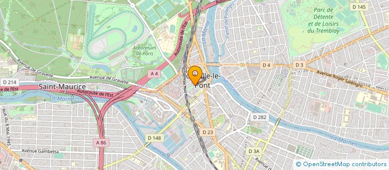 localisation de l'entreprise MONSIEUR YANNICK DUSSOYER  JOINVILLE-LE-PONT