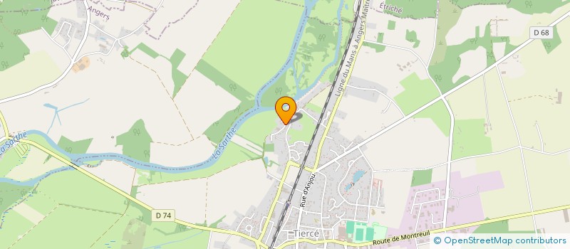 localisation de l'entreprise MONSIEUR YANNICK DUVAL  TIERCE