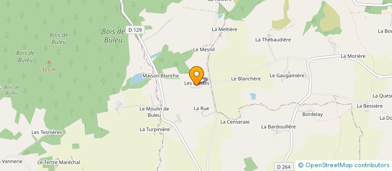 localisation de l'entreprise MONSIEUR YANNICK EDON à LA CHAPELLE-AU-RIBOUL