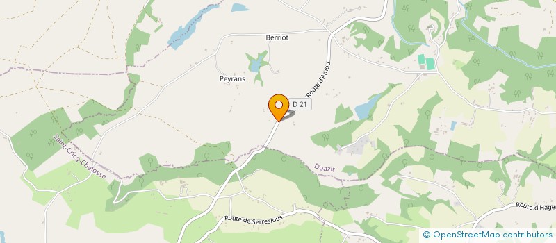 localisation de l'entreprise MONSIEUR YANNICK ELOI  DOAZIT