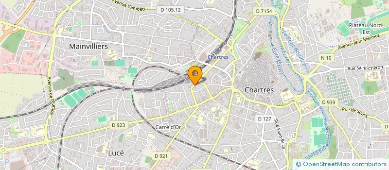localisation de l'entreprise MONSIEUR YANNICK-EMMANUEL DE CARVALHO BORGES FERNANDES à CHARTRES