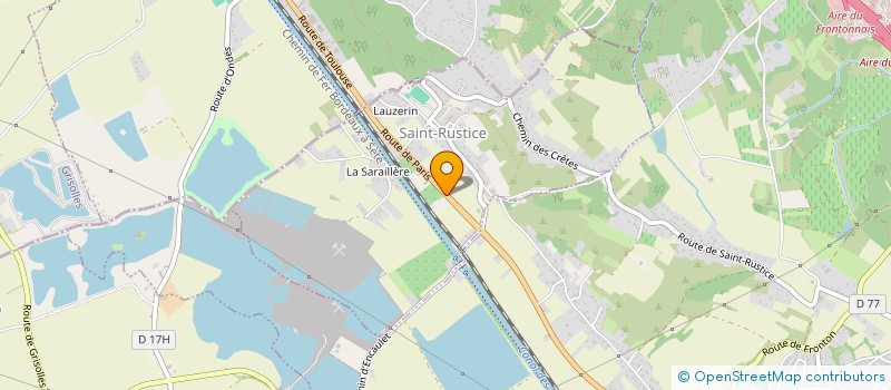 localisation de l'entreprise MONSIEUR YANNICK ESTRADE à SAINT-RUSTICE