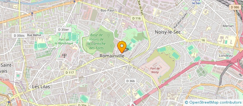 localisation de l'entreprise MONSIEUR YANNICK FAGE à ROMAINVILLE