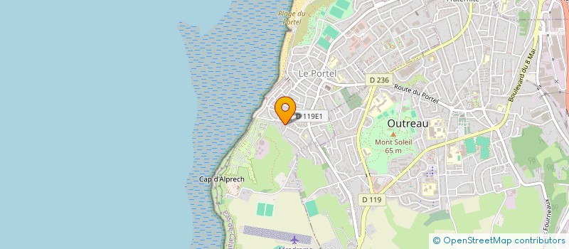 localisation de l'entreprise MONSIEUR YANNICK FASQUEL  LE PORTEL