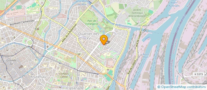localisation de l'entreprise MONSIEUR YANNICK FAURE à STRASBOURG